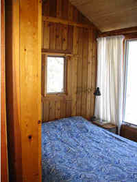 The Master Bedroom overlooks the lake