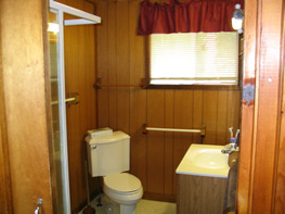 The main bathroom
