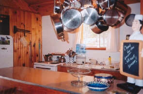 The kitchen is well equipped