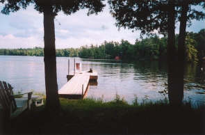 Beautiful location overlooking Newboro Lake