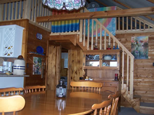 The cottage is very welcoming