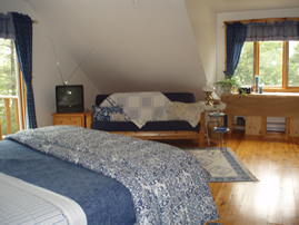 A second master bedroom upstairs