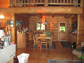 Cozy, spacious dining area