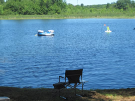 A view from the dock